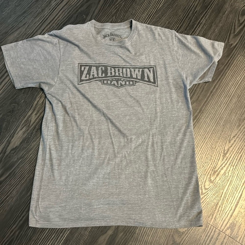 🍍JACK DANIELS ZAC BROWN BAND T SHIRT🍍SIZE LARGE🍍@17